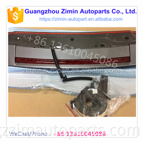 Modified Black Plastic LED Rear Spoiler Used For Patrol